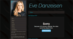 Desktop Screenshot of evedanzeisen.com